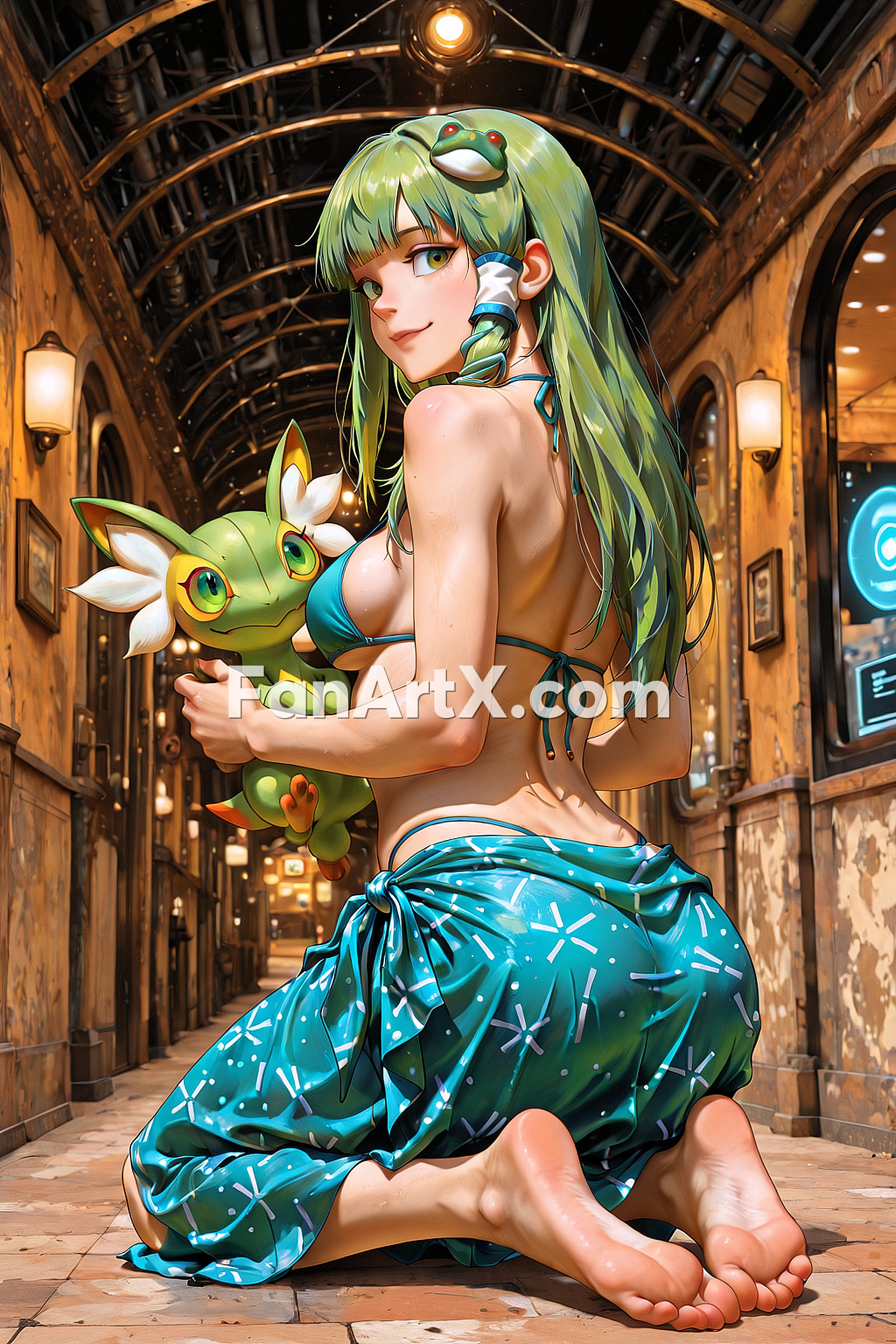 Kochiya Sanae Touhou project Fanart 1172011